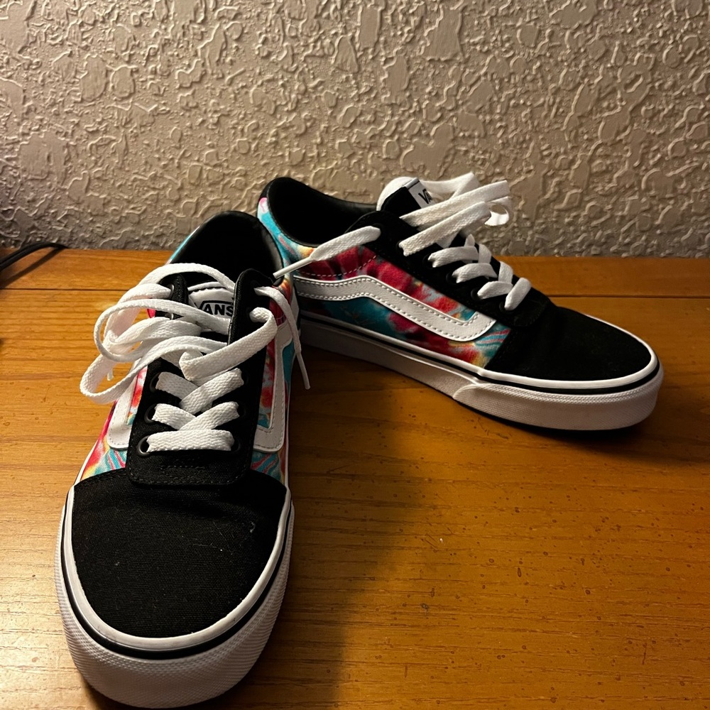 multicolor tie dye vans - Picture 2 of 3